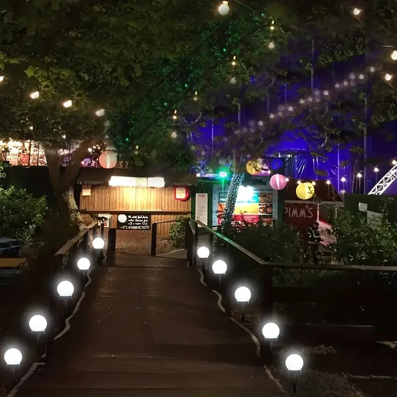 SolarGlow | Led Solar Globus betriebene Gartenleuchte [Letzter Tag Rabatt]