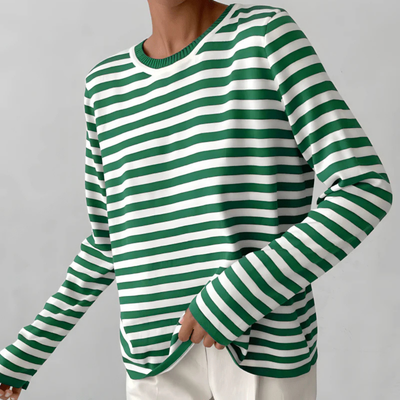 MARINE - Gestreiftes Langarmshirt – Klassiker mit französischem Flair