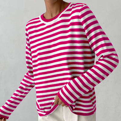 MARINE - Gestreiftes Langarmshirt – Klassiker mit französischem Flair