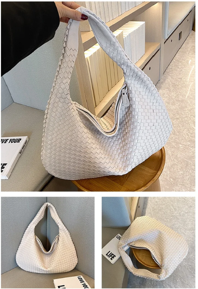 Mocarra | Gewebte Braune Tasche