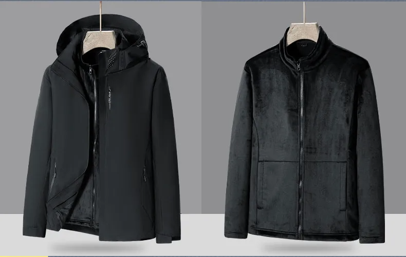 Mocarra | Schwere 3-in-1 Windbreaker-Jacke