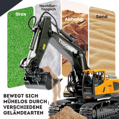 DirtDiggers - Ferngesteuertes Bagger-Spielzeug [Letzter Tag Rabatt]