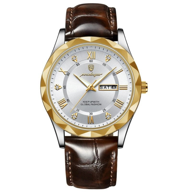 Windsor | Lederarmband-Quarzuhr