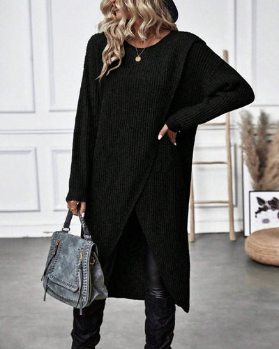 Mocarra | Asymmetrischer Strickpullover