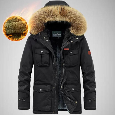 Mocarra | Wind- und wasserdichte Jacke mit abnehmbarem Kragen