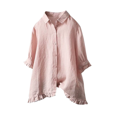 Aloisia – Leichte Oversized-Bluse mit verspielten Details