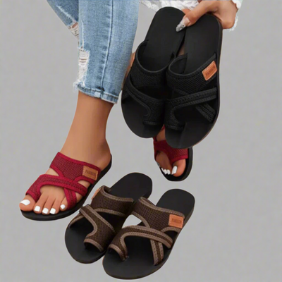 Greta | Atmungsaktive Mesh-Sandalen in Premiumqualität