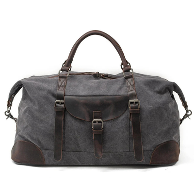 GILBERT - Weekender aus Canvas & Leder – Dein stilvoller Begleiter fürs Wochenende