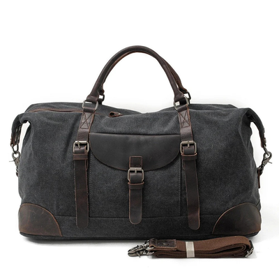 GILBERT - Weekender aus Canvas & Leder – Dein stilvoller Begleiter fürs Wochenende