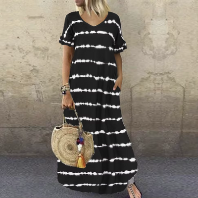 NAHLA - Maxikleid im Boho-Stil für den Sommer