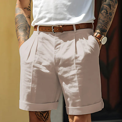 Kaleb - Elegante Herrenshorts aus Baumwolle für jeden Anlass