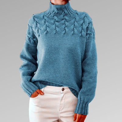 Mocarra | Strick-Rollkragenpullover für Frauen
