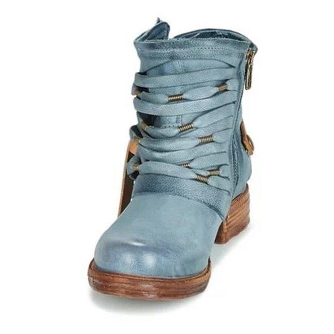 Layla | Gemütliche Lederstiefeletten für Damen