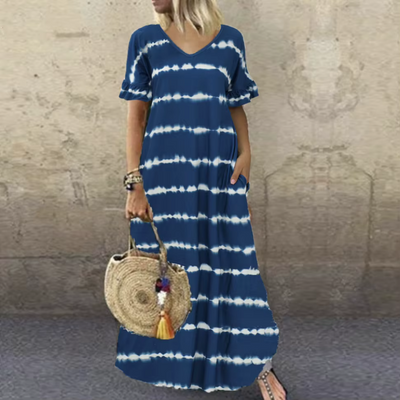 NAHLA - Maxikleid im Boho-Stil für den Sommer