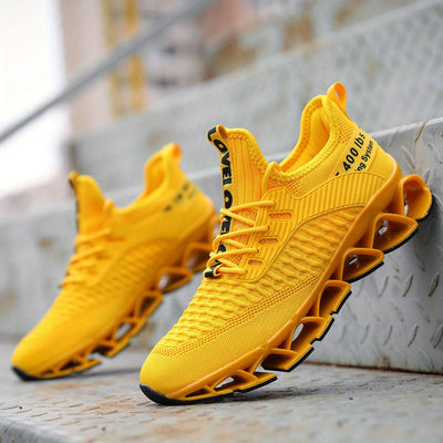 Stellan - Weiße Blade-Sneaker