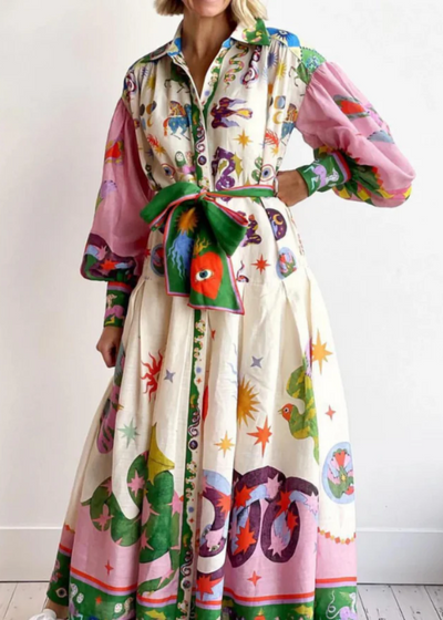 DE CLAUDETTE KLEID