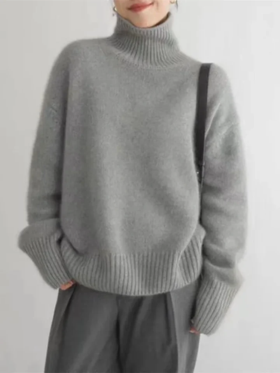 Vivien | Klassischer Rollkragenpullover