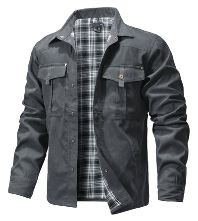 Case - Flanell Rover Jacke