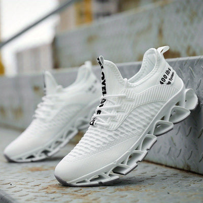 Stellan - Weiße Blade-Sneaker