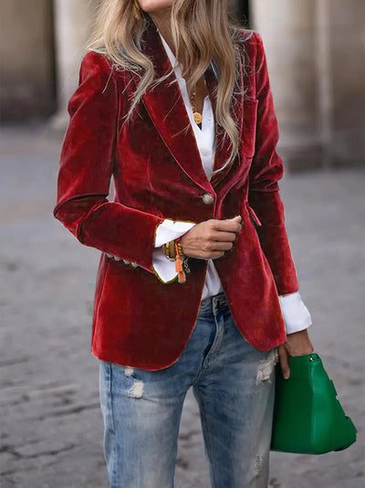 Nomiki | Stylischer Damenblazer für Herbst und Winter