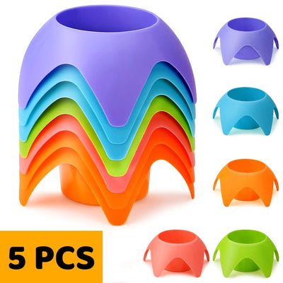 Cuptini - Strand-Getränkebecherhalter | Satz mit 5 PCS