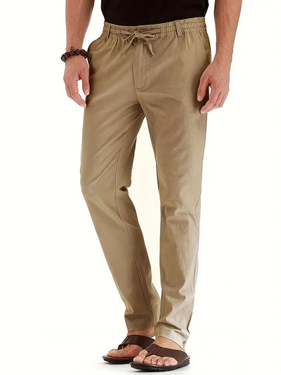 Fanis - Herren Freizeithose Baumwolle für Business-Casual Stil – Bequeme Freizeit Hosen Herren