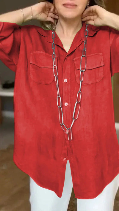 Mocarra | Sommer Revers Atmungsaktiv Langarmshirt