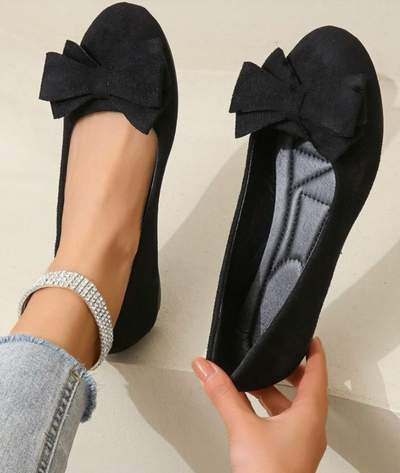 Mocarra | Flache Damenschuhe mit runder Spitze