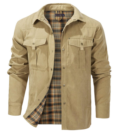 Case - Flanell Rover Jacke