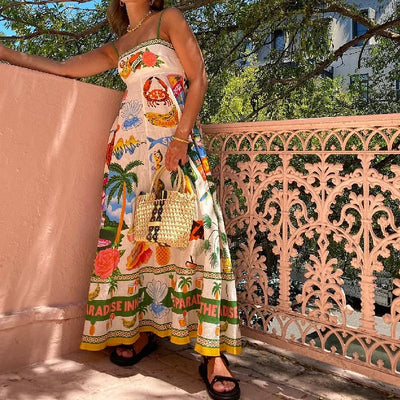 Mocarra | Sommerparadies Kleid