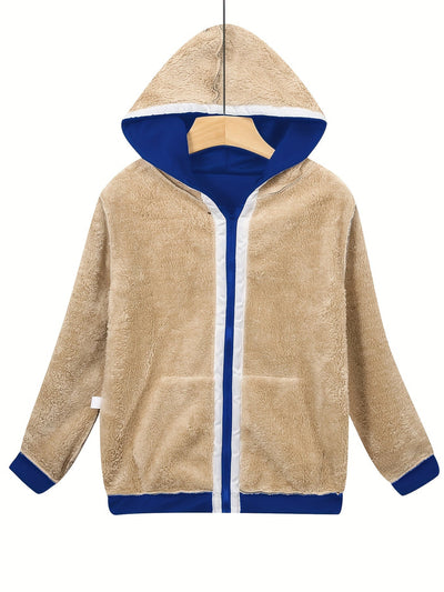 Madison | Plüsch Warmer Hoodie aus Samt für Herbst und Winter