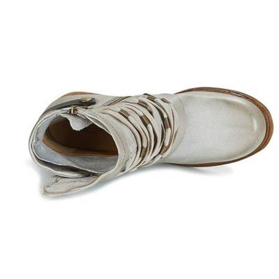 Layla | Gemütliche Lederstiefeletten für Damen