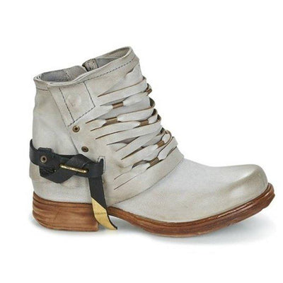 Layla | Gemütliche Lederstiefeletten für Damen