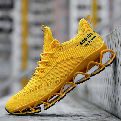 Stellan - Weiße Blade-Sneaker