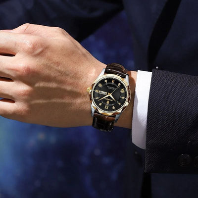 Windsor | Lederarmband-Quarzuhr