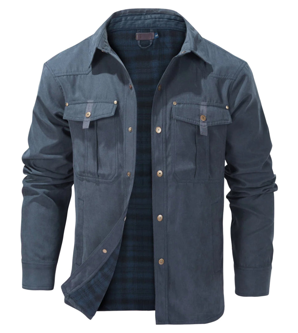 Case - Flanell Rover Jacke