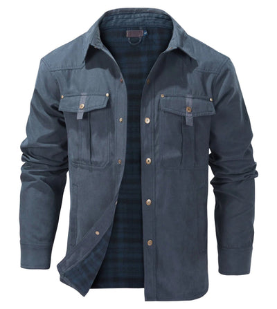 Case - Flanell Rover Jacke