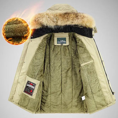 Mocarra | Wind- und wasserdichte Jacke mit abnehmbarem Kragen