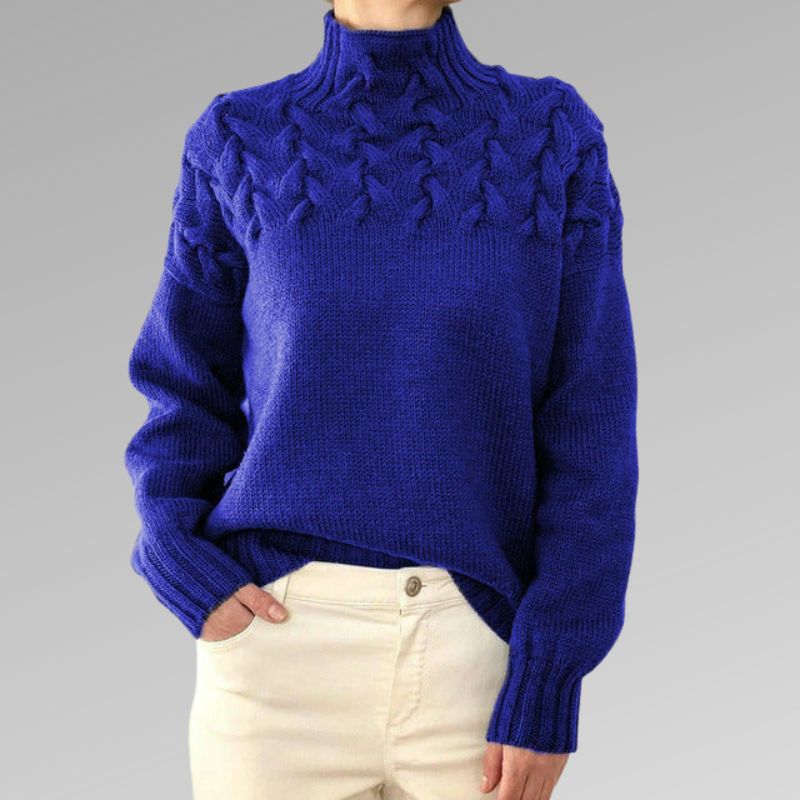 Mocarra | Strick-Rollkragenpullover für Frauen