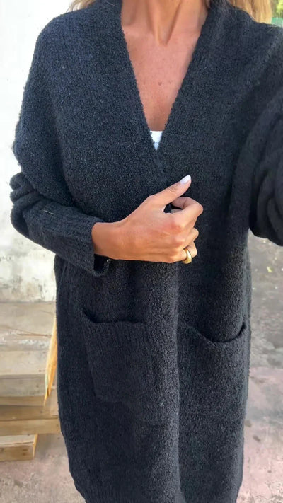 Helena™ | Kuscheliger Strickmantel