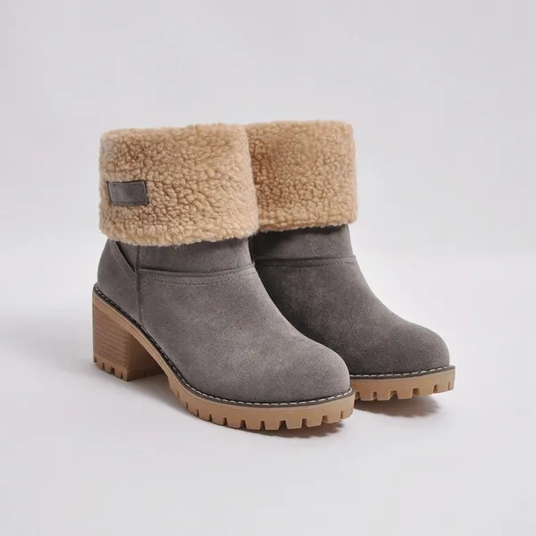 Mocarra | Damen Wasserdichte Leder Stiefeletten