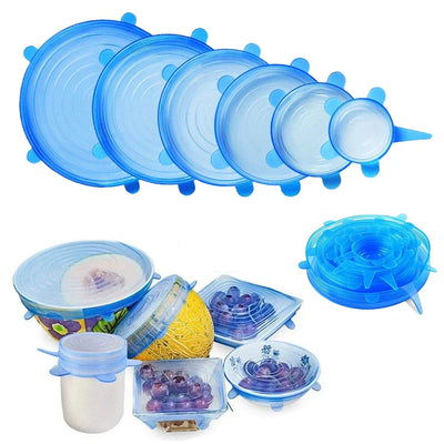 CoverBowl™ - Dehnbare, umweltfreundliche Silikondeckel [Letzter Tag Rabatt]