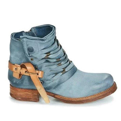 Layla | Gemütliche Lederstiefeletten für Damen