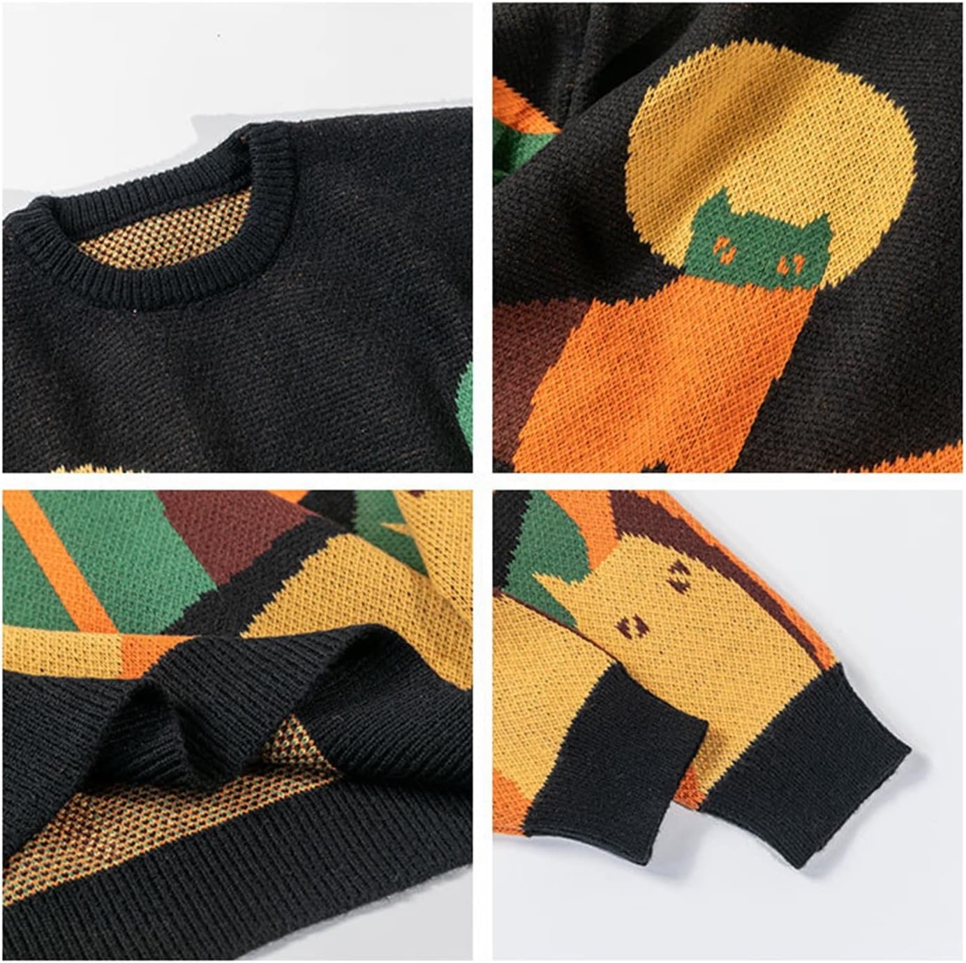 Mocarra | Unisex-Pullover mit Katzen