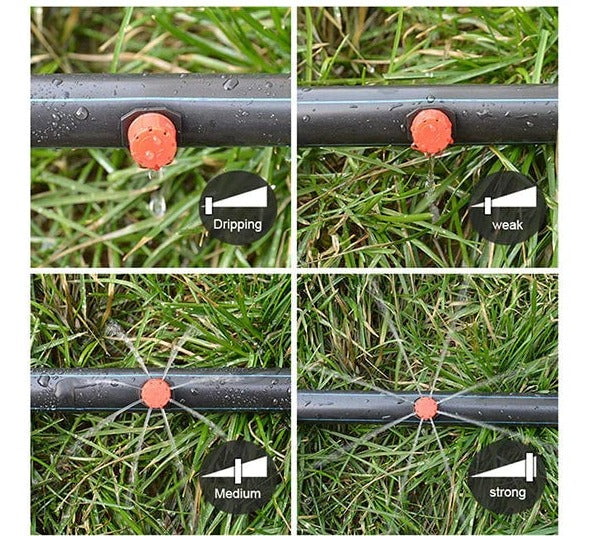 Aquaflow - Einstellbarer Bewässerungsregner mit 4 verschiedenen Bewässerungsmodi [Letzter Tag Rabatt]