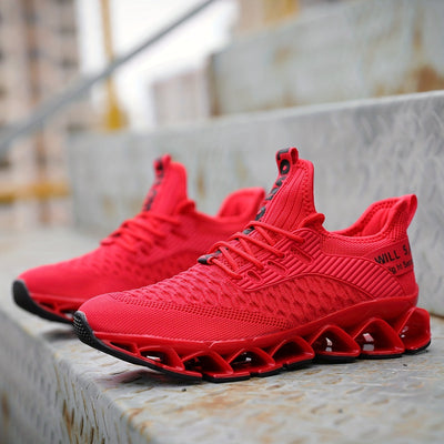 Stellan - Weiße Blade-Sneaker
