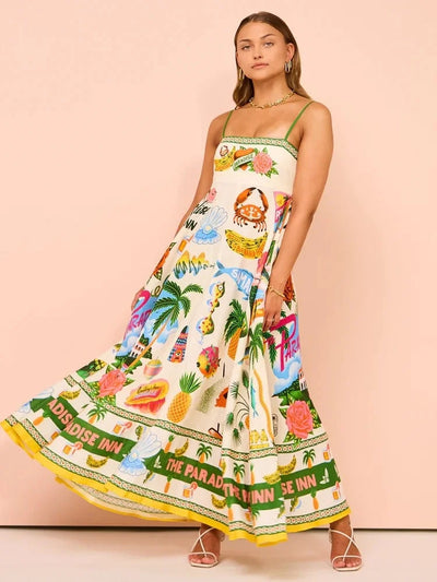 Mocarra | Sommerparadies Kleid