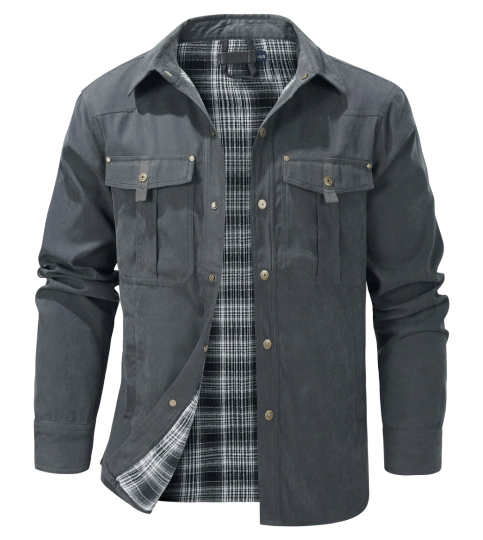 Case - Flanell Rover Jacke