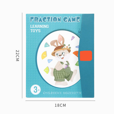 MatheKid™ - Magnetic Fraction Educational Puzzle - Lernen Sie Mathe auf spielerische Art! [Letzter Tag Rabatt]