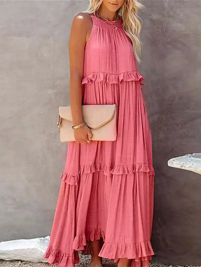 Landry - Ärmelloses Kleid mit stilvollen Rüschen